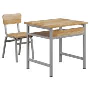 Bộ bàn ghế học sinh khung thép BHS116, GHS116